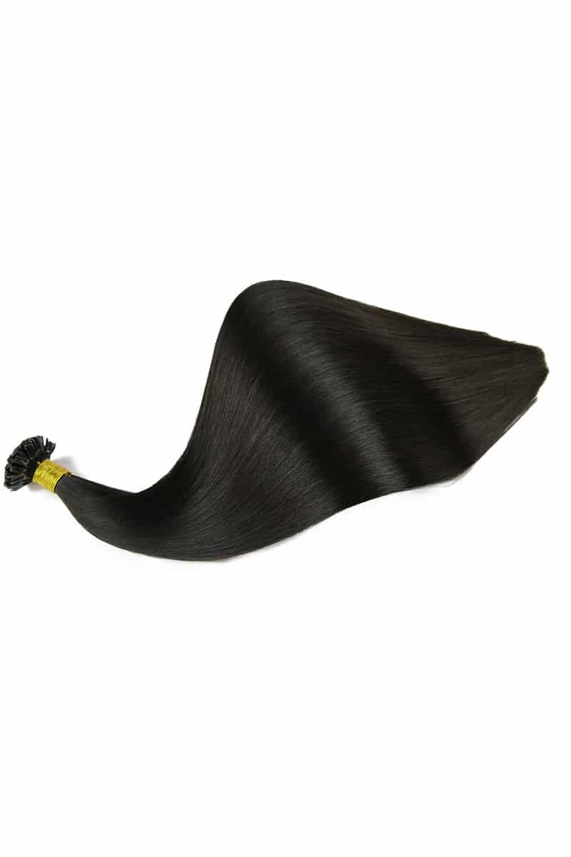 16-INCH CLIP-IN PONYTAIL KERATIN EXTENSIONS 